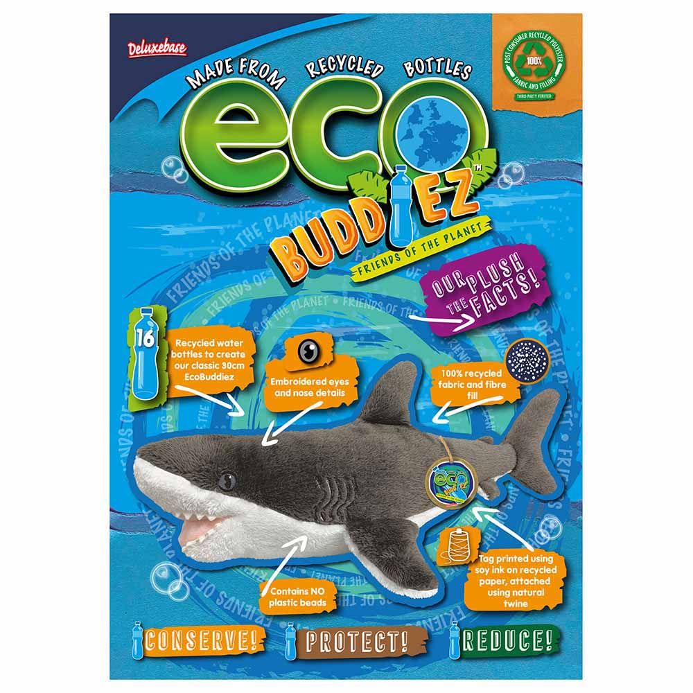 Deluxe Base - Eco Buddiez - Shark - Medium - Grey/White