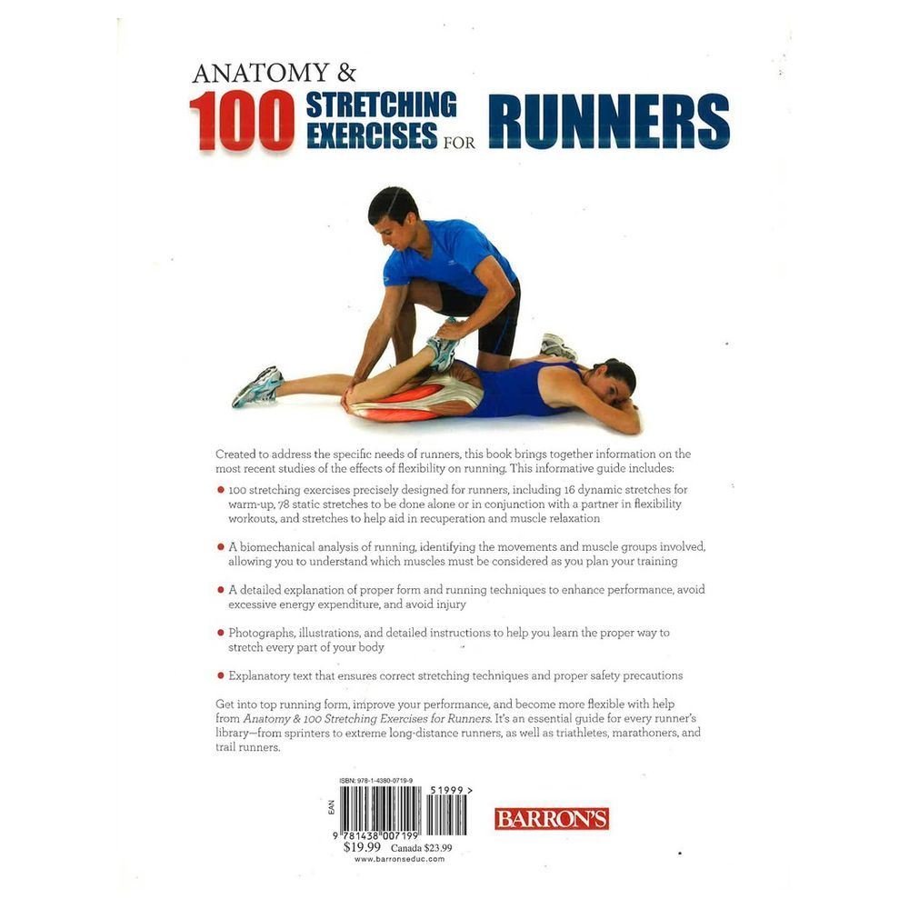 Anatomy & 100 Stretching Exercises for Runners