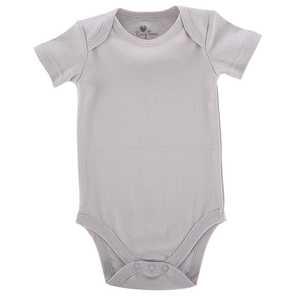 Tiny Toes - 100% Cotton Short Sleeve Baby Boys Bodysuit 5pc-Set (Exclusive)