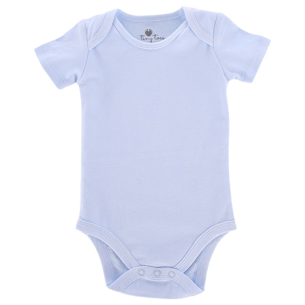 Tiny Toes - 100% Cotton Short Sleeve Baby Boys Bodysuit 5pc-Set (Exclusive)