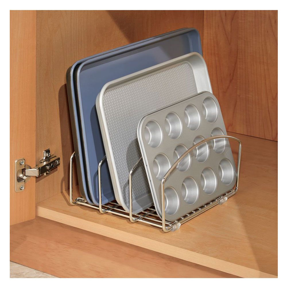 InterDesign - Classico Cookware Organizer 8" - Chrome