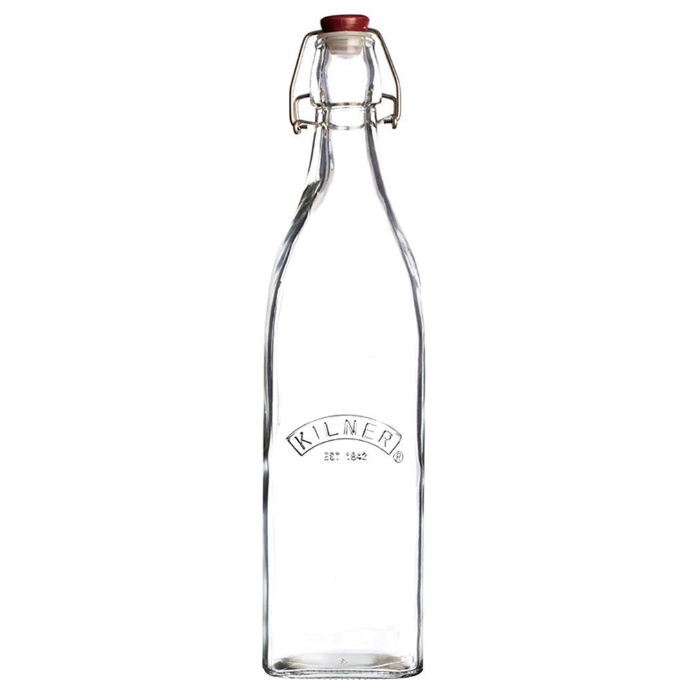 Kilner - Clip Top Square Bottle 0.55L