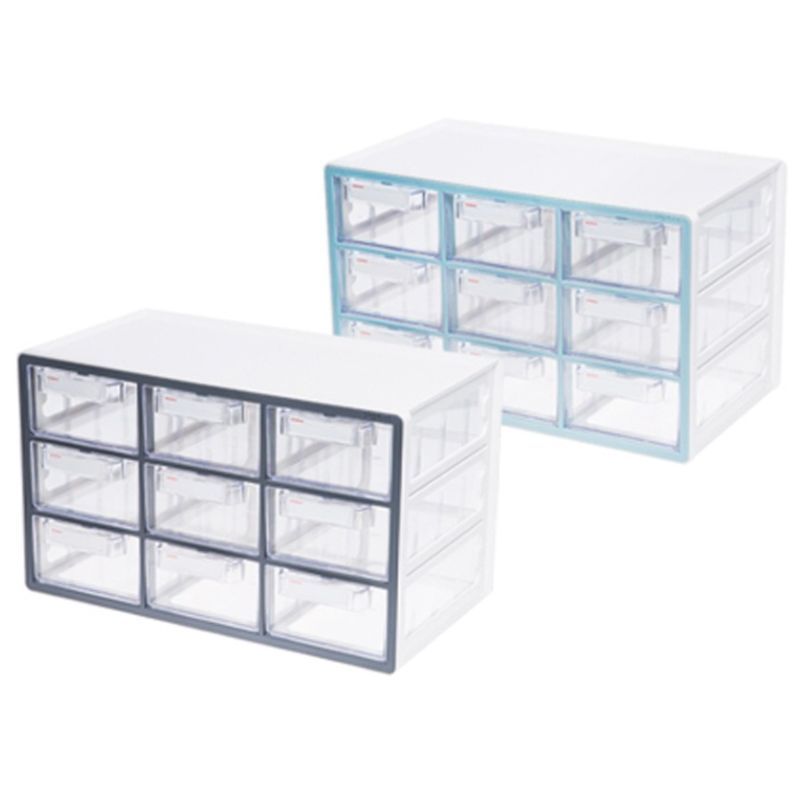 Litem - Up System Multi Box 9 Drawers Grey