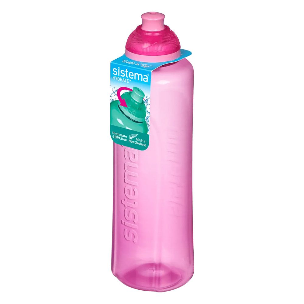 Sistema - Swift Squeeze Bottle 480mL - Pink