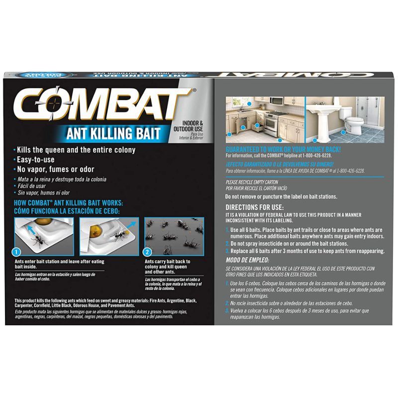 Combat Max Ant Killing Bait Stations Pack Of 6