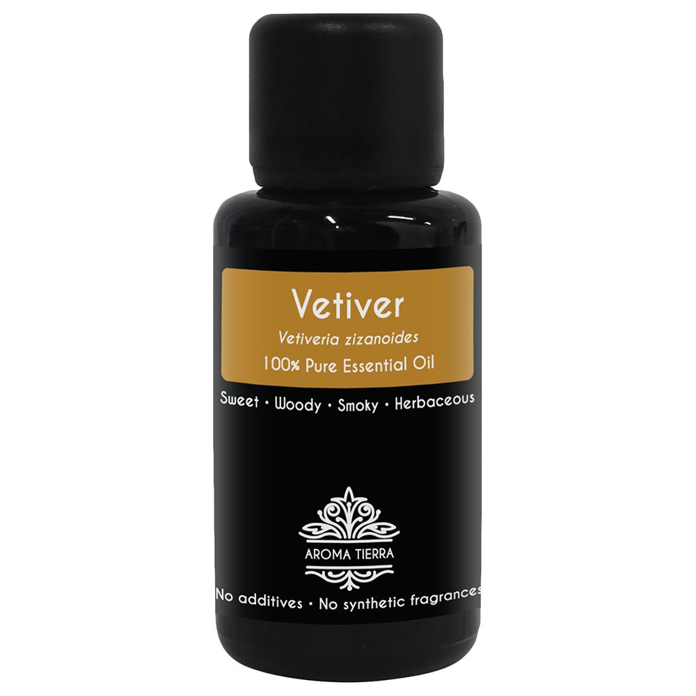 Aroma Tierra - Vetiver Essential Oil - 30ml