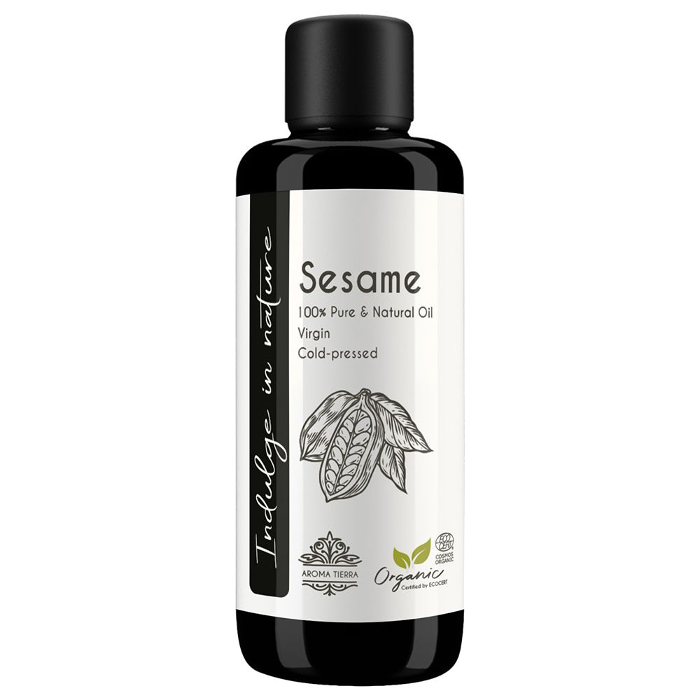 Aroma Tierra - Organic Sesame Oil (Cold Pressed) - 100ml