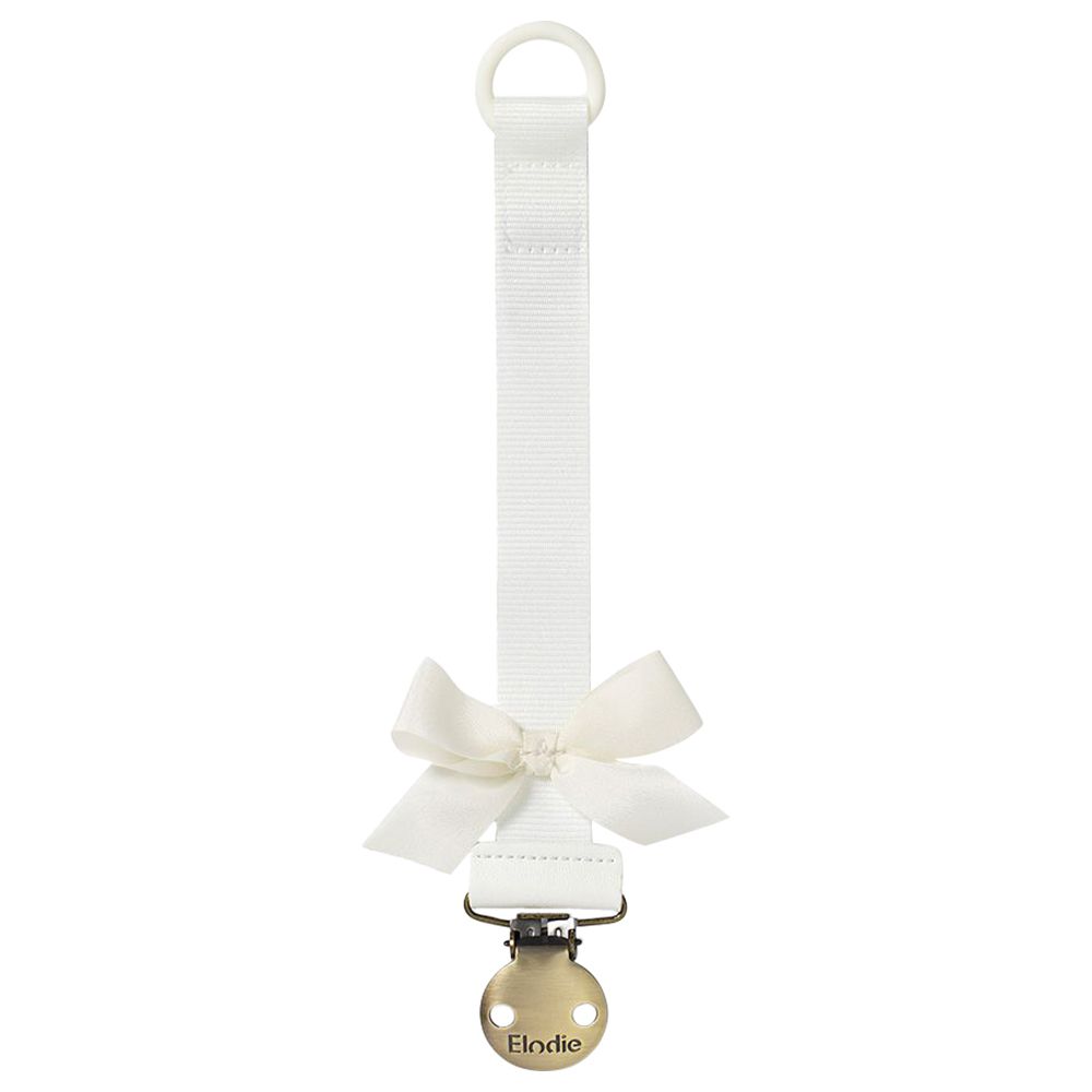 Elodie Details - Pacifier Clip - Vanilla White