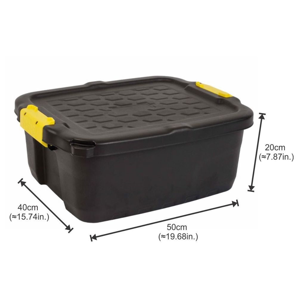 Strata - Heavy Duty Storage 24 Litre - Black