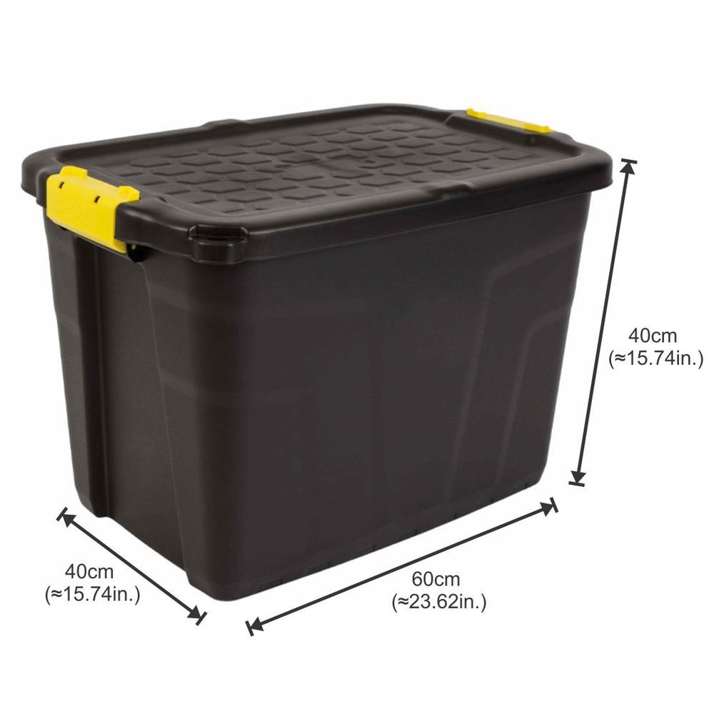 Strata - Heavy Duty Storage 60 Litre - Black