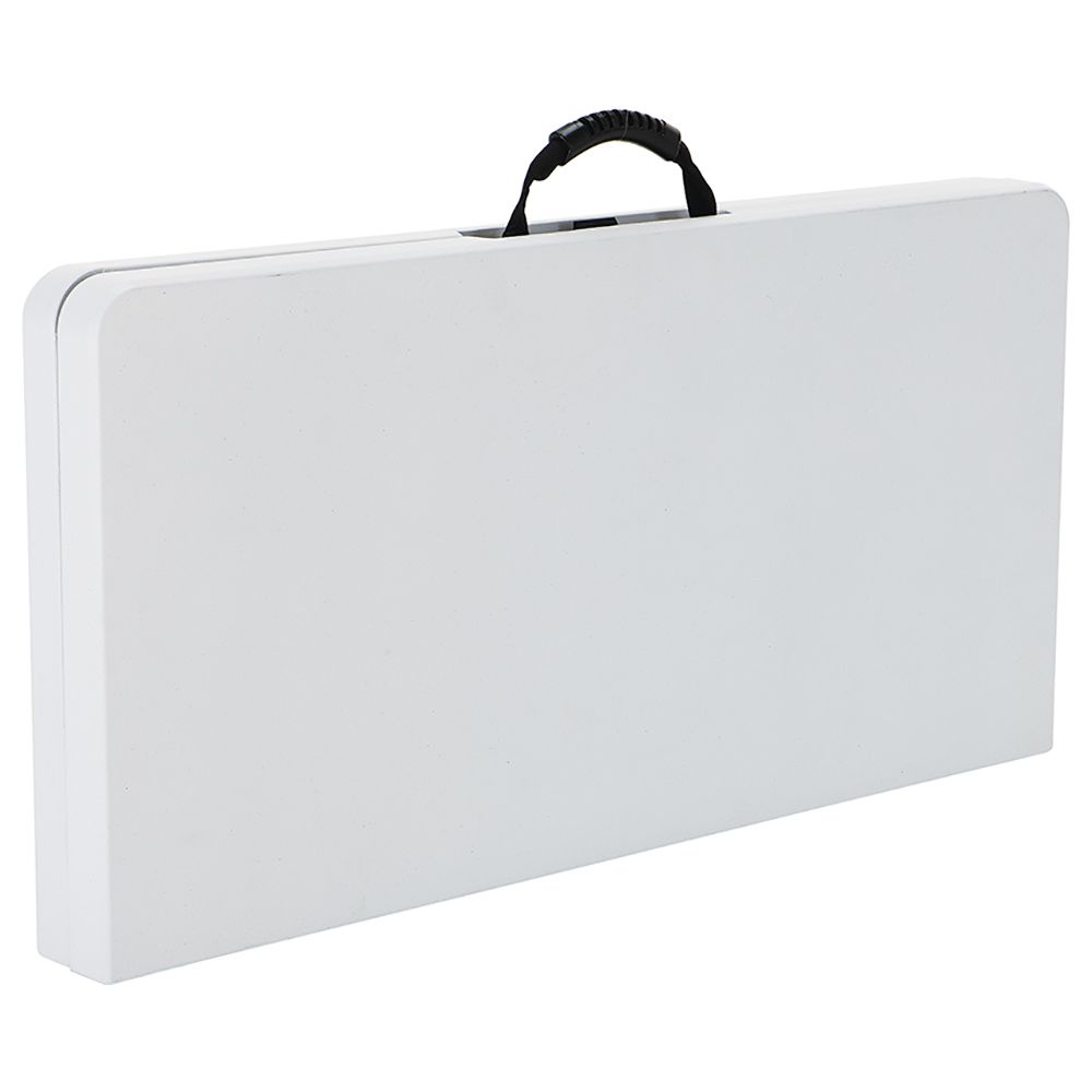 Lifetime Light Commercial Fold In Half Table 37 Inch - White