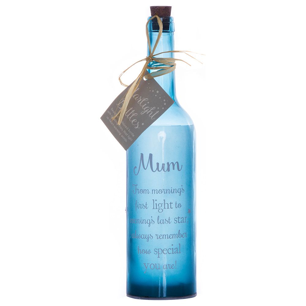 Other - Mum - Starlight Bottle - Glass - Blue