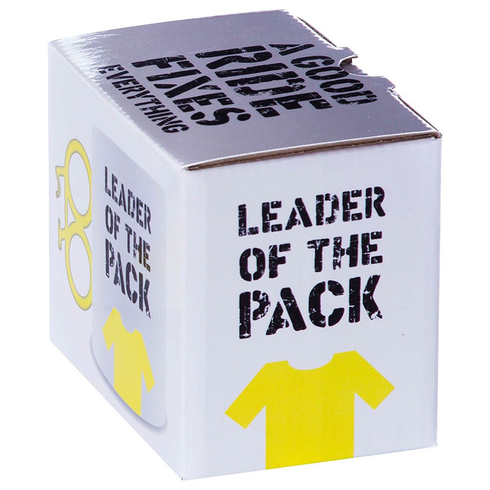 Other - Leader Of The Pack - Bike Mug - 10oz - Ceramic - Yellow