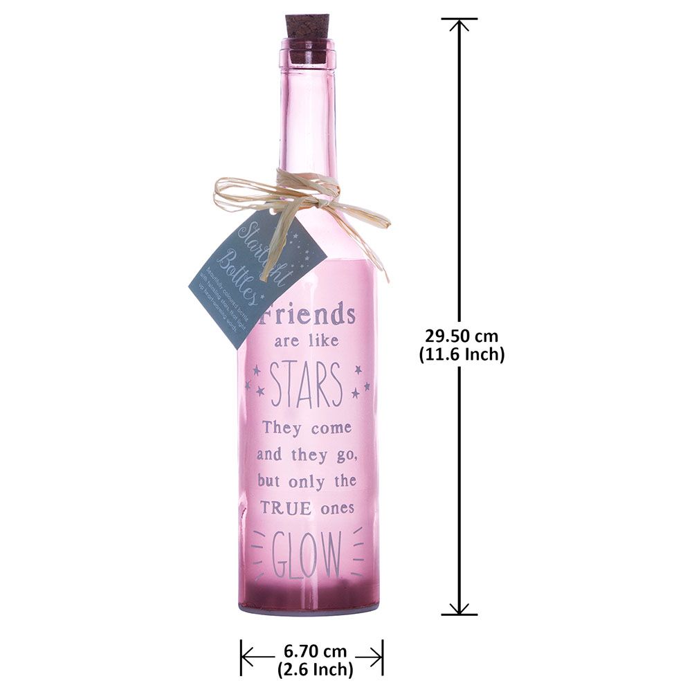 Other - Friends - Starlight Bottle - Glass - Pink