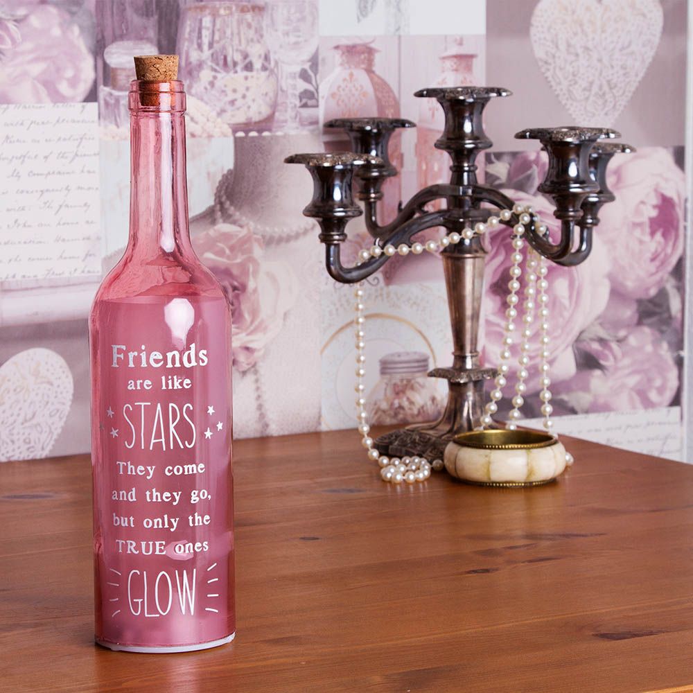 Other - Friends - Starlight Bottle - Glass - Pink