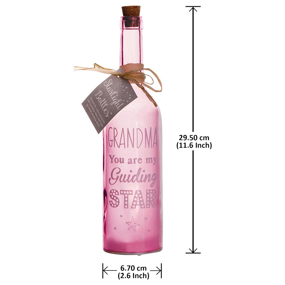 Other - Grandma - Starlight Bottle - Glass - Pink