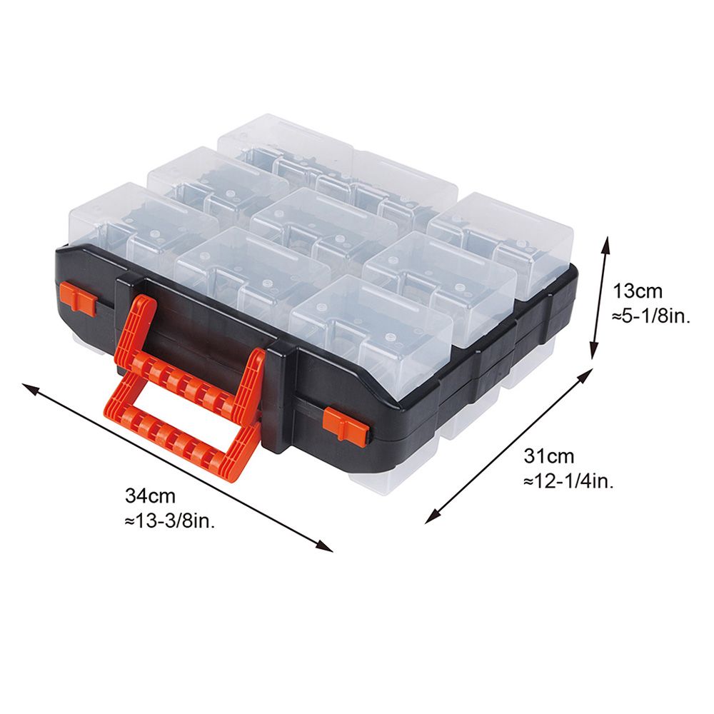 Tactix - Double Sided Drawer Organizer