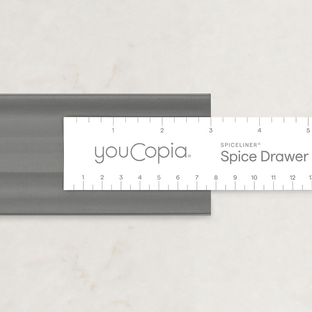 Youcopia - Spiceliner Spice Drawer Liner - 10Ft Roll - Grey