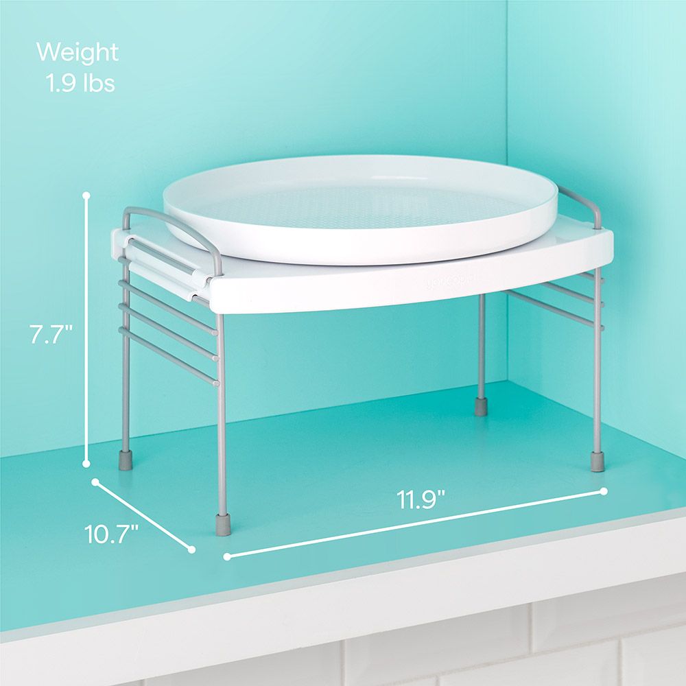 YouCopia - Turntable UpSpace Shelf - White