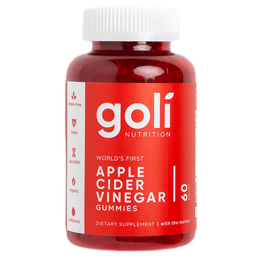 Goli - Apple Cider Vinegar Gummies - 60pcs/286g