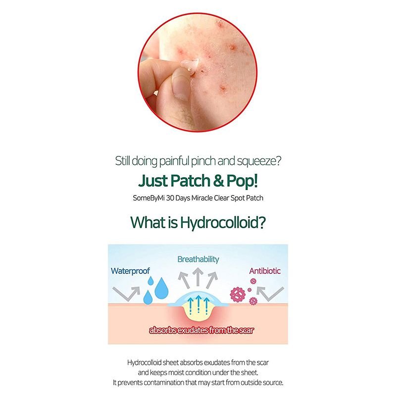 Some By Mi - 30 Days Miracle Clear Pimples/Scars Spot Patch