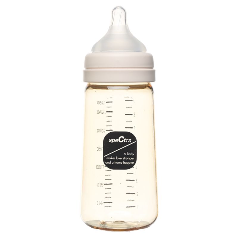 Spectra - PPSU Baby Bottle W/ Large Nipple 260ml