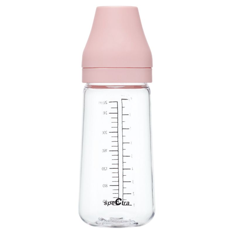 Spectra - PA Baby Bottle 260ml - Cream Pink