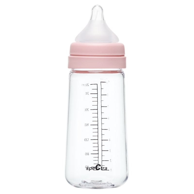 Spectra - PA Baby Bottle 260ml - Cream Pink