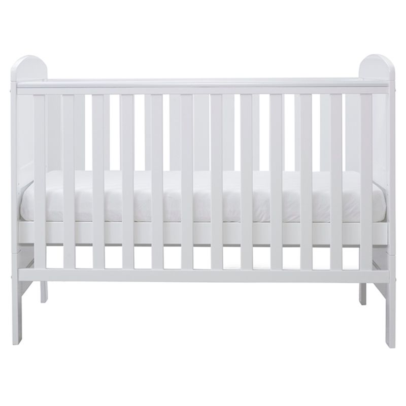 Ickle Bubba - Wooden Coleby Mini Cot Bed - White (Exclusive)