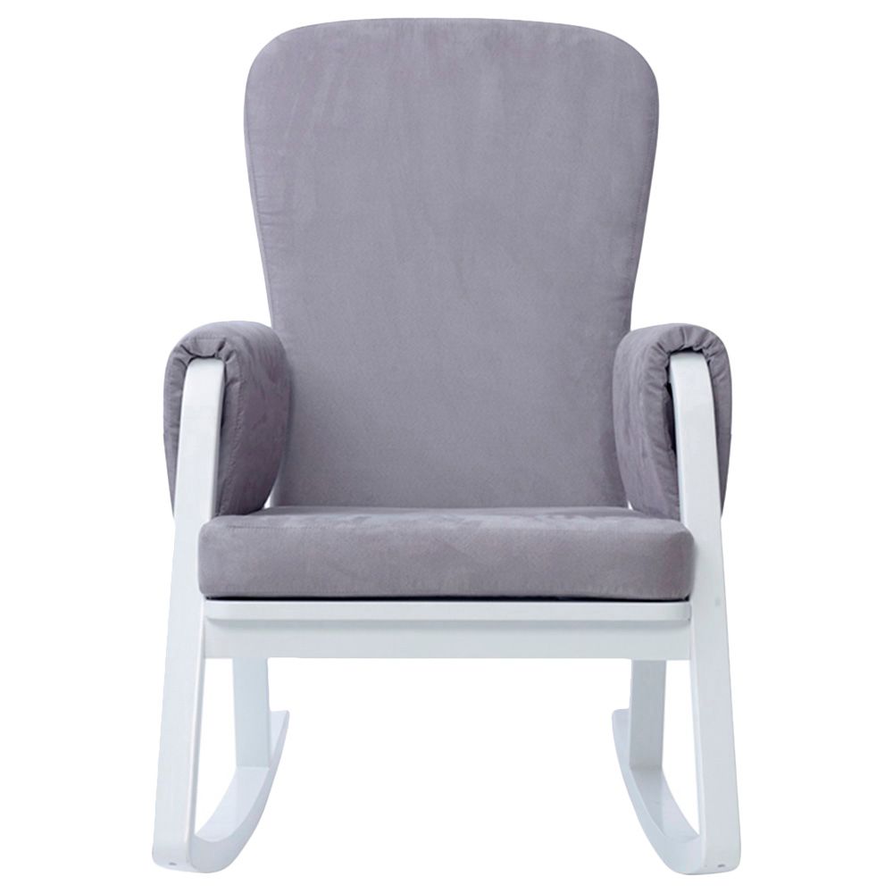 Ickle Bubba - Dursley Nursing Chair and Stool - Pearl Grey (Exclusive)