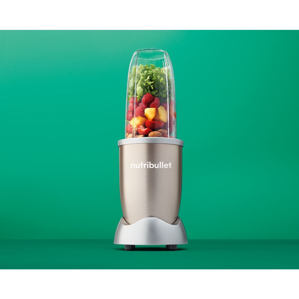 NutriBullet Pro - 7-Piece Accessories High-Speed Blender 900W Copper Gold