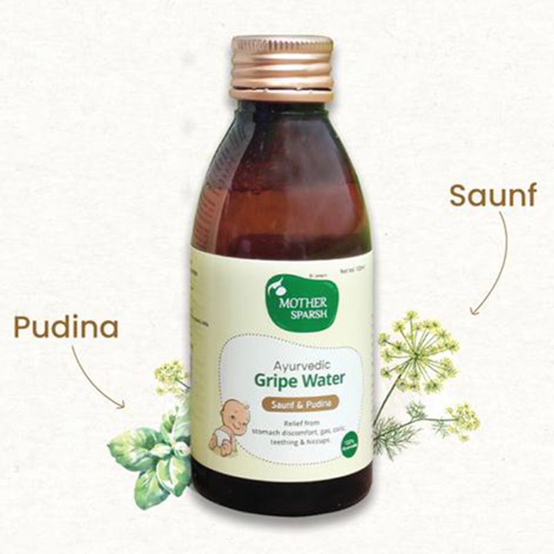 Mother Sparsh - Ayurvedic Gripe Water For Baby 120ml