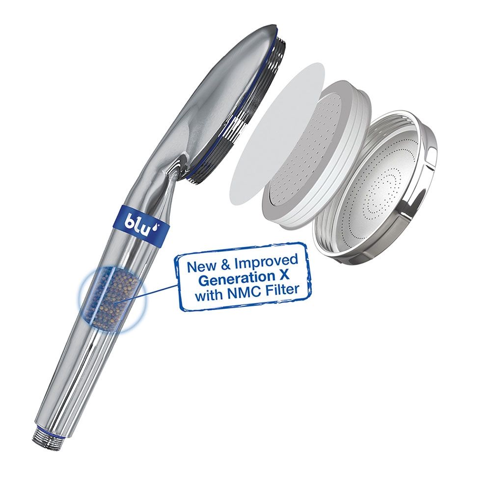 Blu - Ionic Shower Filter - Immune System Booster Handheld