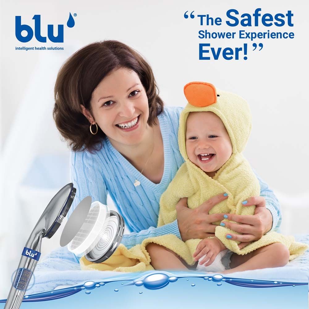 Blu - Ionic Shower Filter - Immune System Booster Handheld