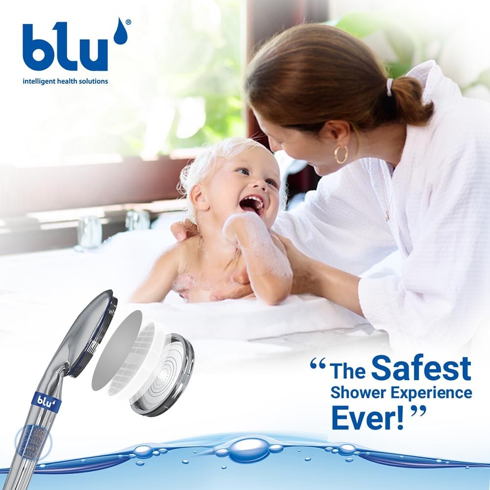 Blu - Ionic Shower Filter - Immune System Booster Handheld