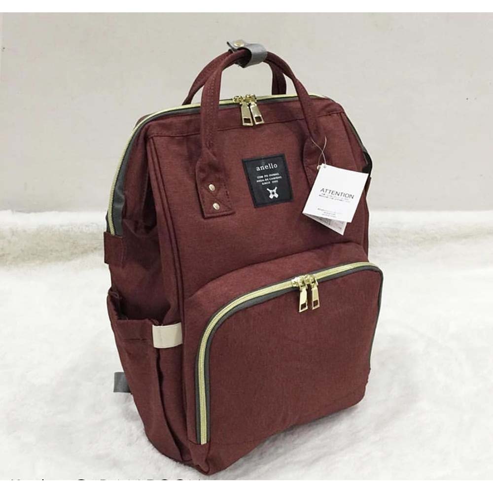 Anello Diaper Bag Maroon Buy at Best Price from Mumzworld