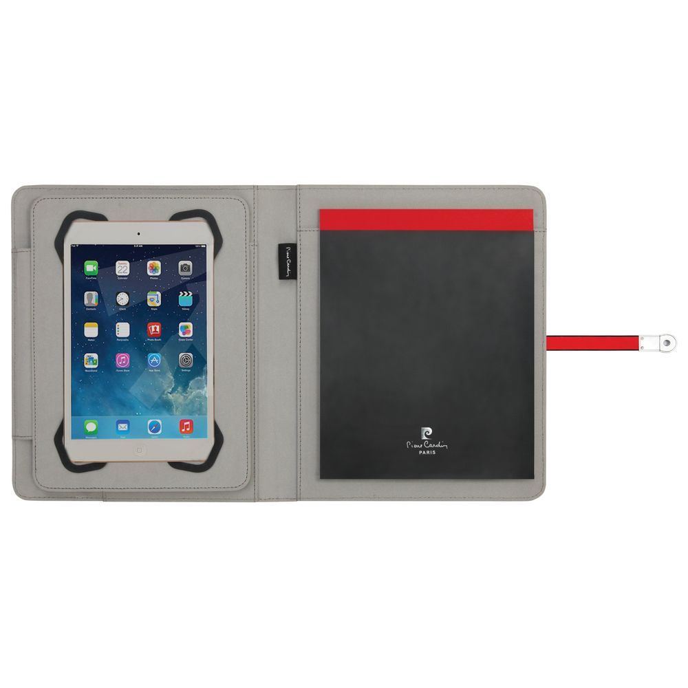 Pierre Cardin - Loire Folder W/ Powerbank - White/Red