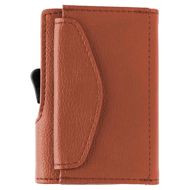 C-Secure - Otaci Pu Rfid Card Holder & Wallet - Brown