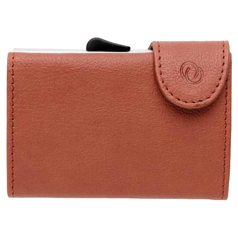 C-Secure - Otaci Pu Rfid Card Holder & Wallet - Brown