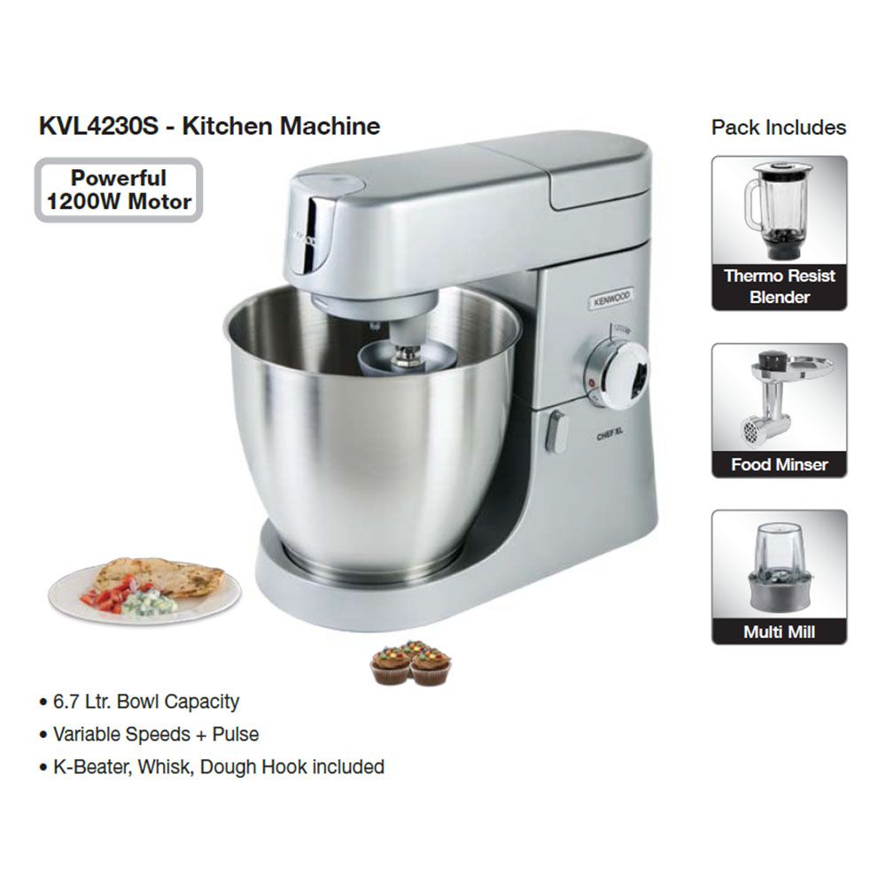 Kenwood - Kitchen Machine - Silver