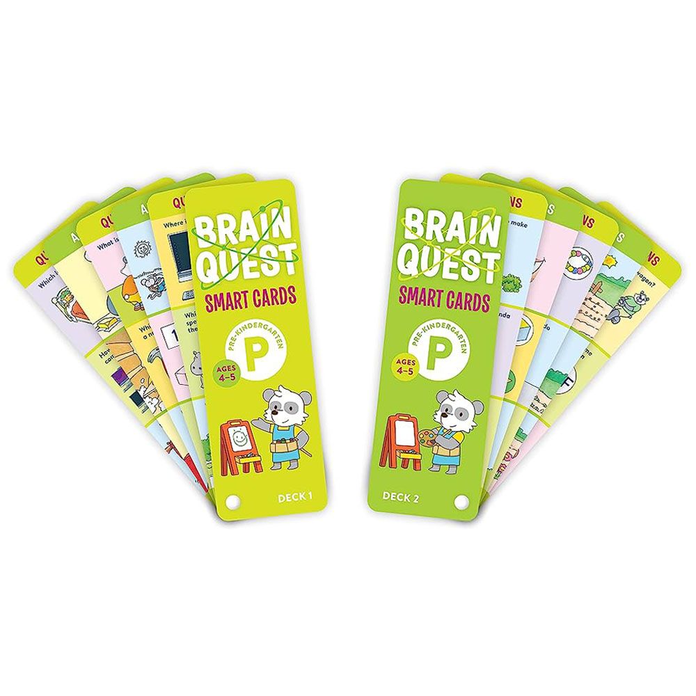 Brain Quest Pre-Kindergarten Smart Cards Revised 5th Edition