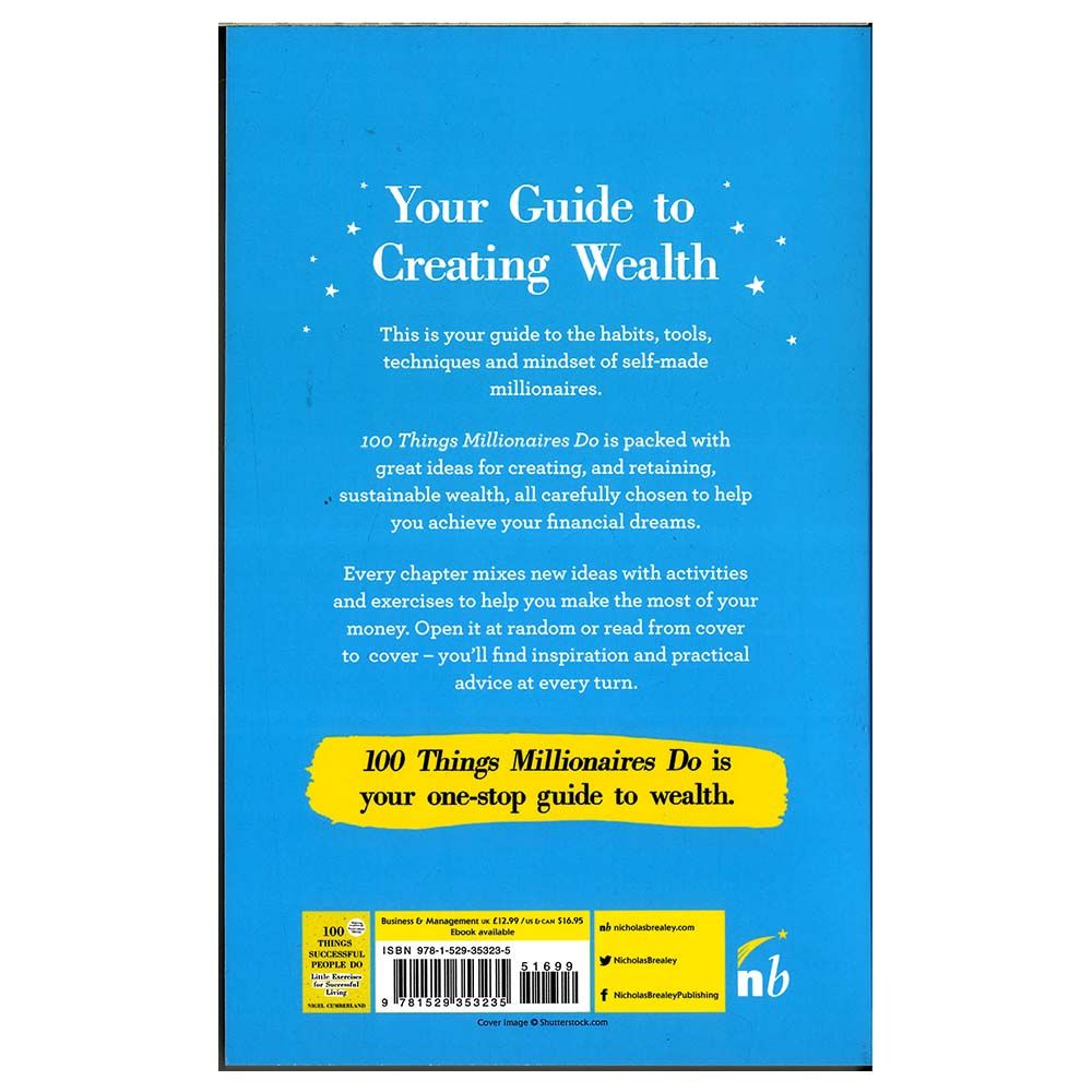 100 Thing Millionaires Do: Little Lessons In Creating Wealth