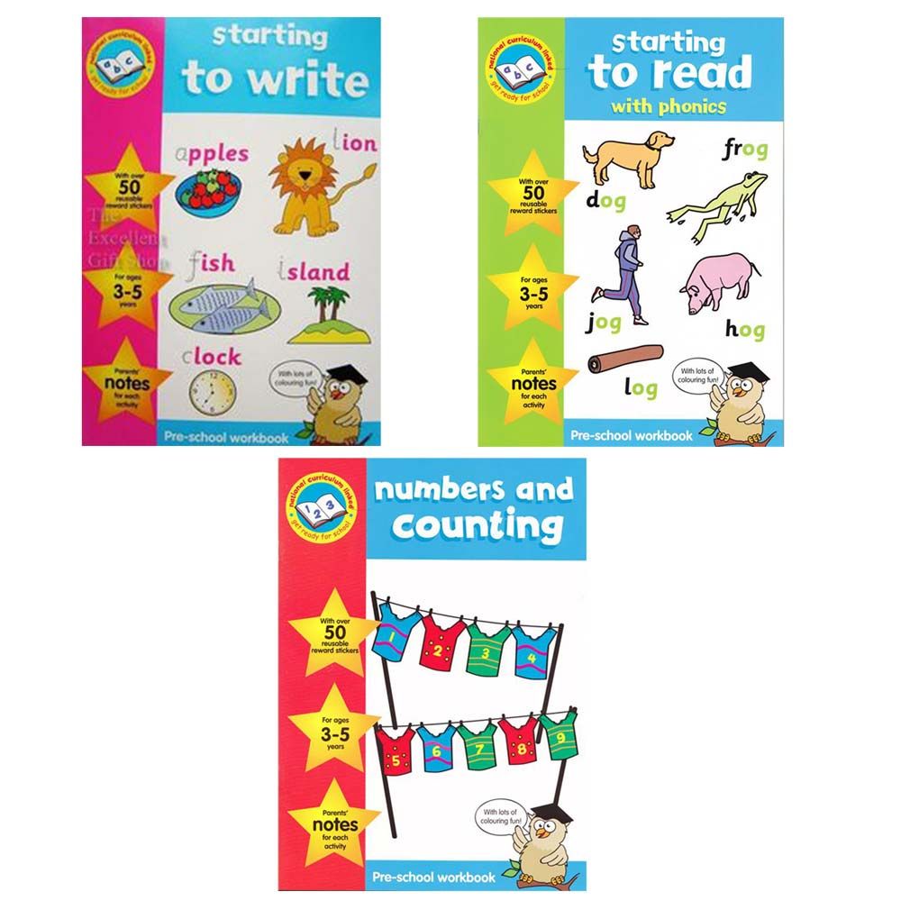 Key Stage Sticker Workbooks: Learning Sticker Books - Assorted