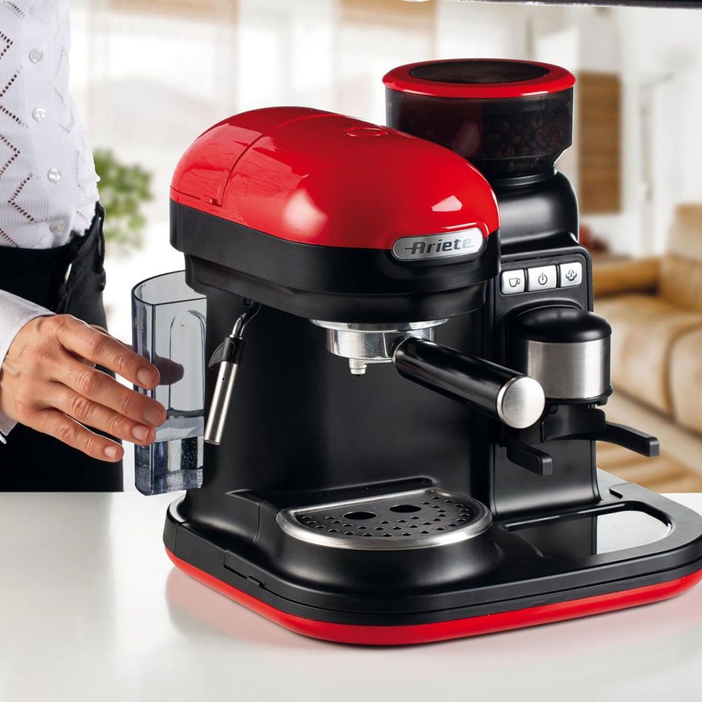 Ariete - Moderna Espresso Coffee Maker - Red