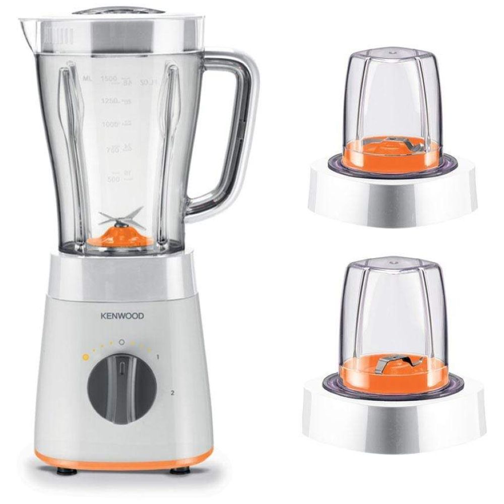 Kenwood - Blender W/2 Mill 2L 500W - White