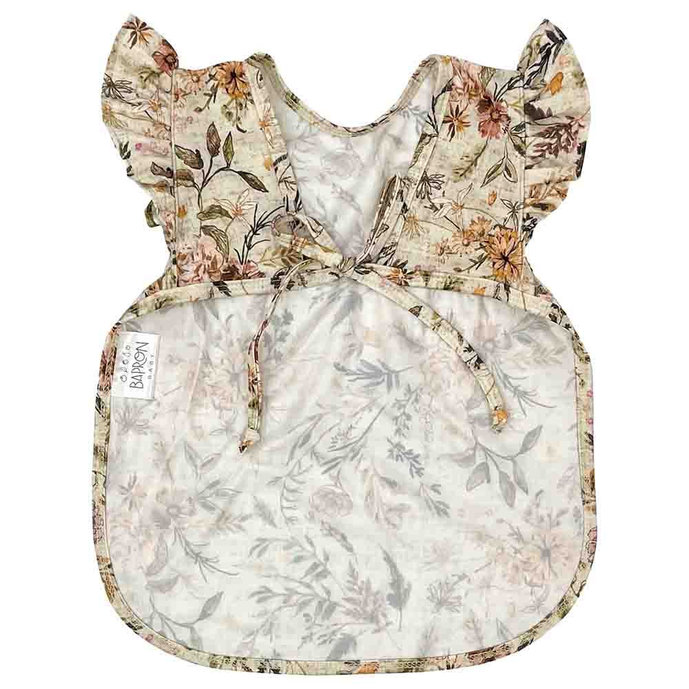 BapronBaby Feeding Bib - Delilah Floral Flutter