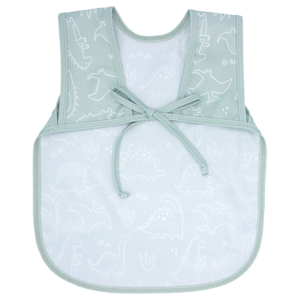 BabpronBaby - Feeding Bib - Dino Friends Sage