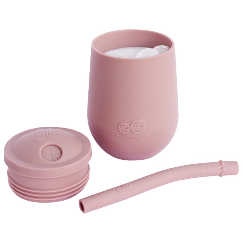 Ezpz - Mini Cup & Straw Training System 118ml - Blush