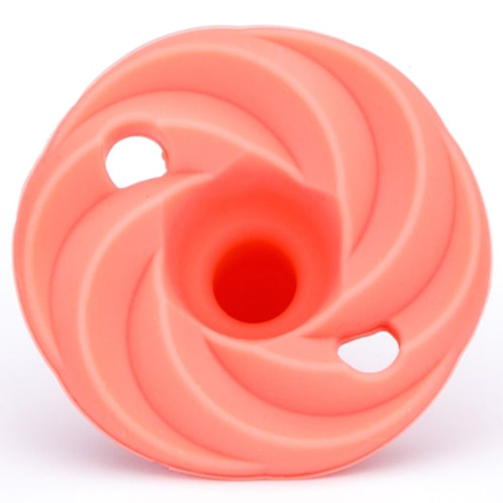 Doddle & Co - Holland Pop Pacifier - Peach/Rust 3M+ (2pcs)