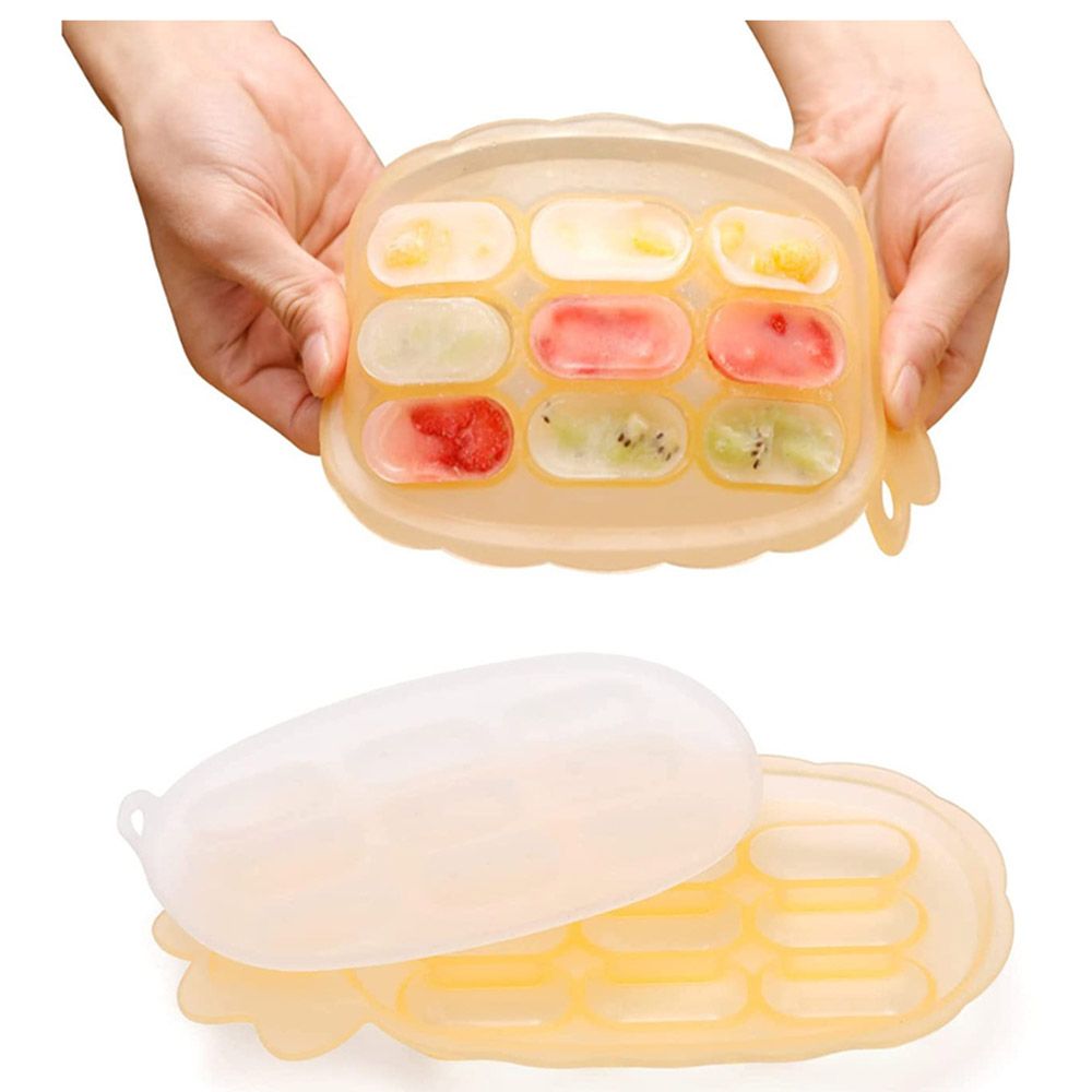 Haakaa - Silicone Pineapply Tray & Feeder W/ Cover - Oath